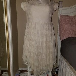Torrid Vintage Inspired Cream Lace Dress 22w